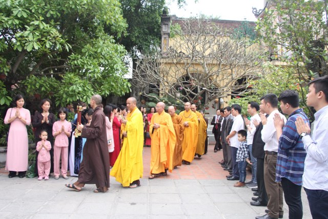 Nam Định: Lễ hằng thuận tại chùa Phúc Lâm