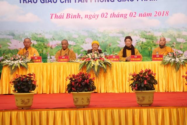 Thái Bình: Phật giáo Thái Bình tổng kết Phật sự, trao giáo chỉ tấn phong