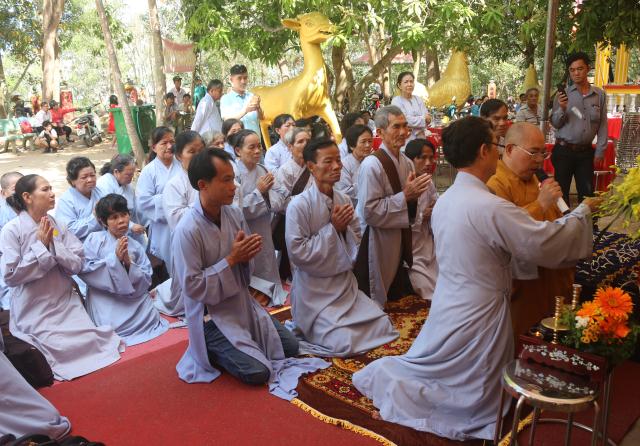 Chùm ảnh: Lễ Chung Thất Trai Tuần Thân Mẫu Của ĐĐ.Thích Tắc An.