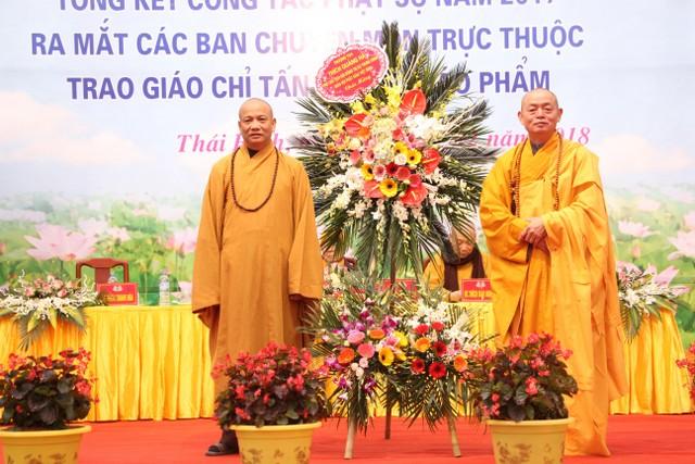 Thái Bình: Phật giáo Thái Bình tổng kết Phật sự, trao giáo chỉ tấn phong