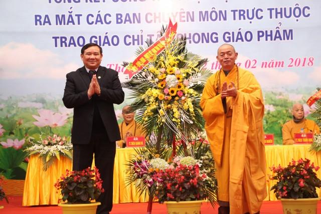 Thái Bình: Phật giáo Thái Bình tổng kết Phật sự, trao giáo chỉ tấn phong