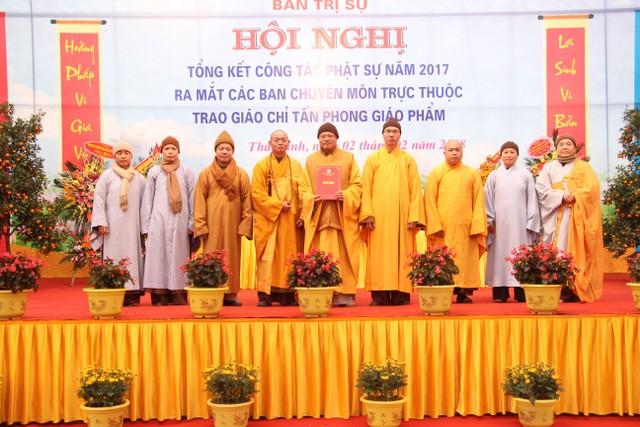Thái Bình: Phật giáo Thái Bình tổng kết Phật sự, trao giáo chỉ tấn phong