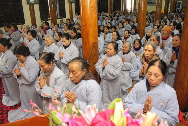 Thái Bình: Lễ cầu an đầu năm Mậu Tuất tại chùa Từ Xuyên
