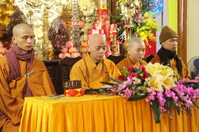 Thái Bình: Lễ cầu an đầu năm Mậu Tuất tại chùa Từ Xuyên