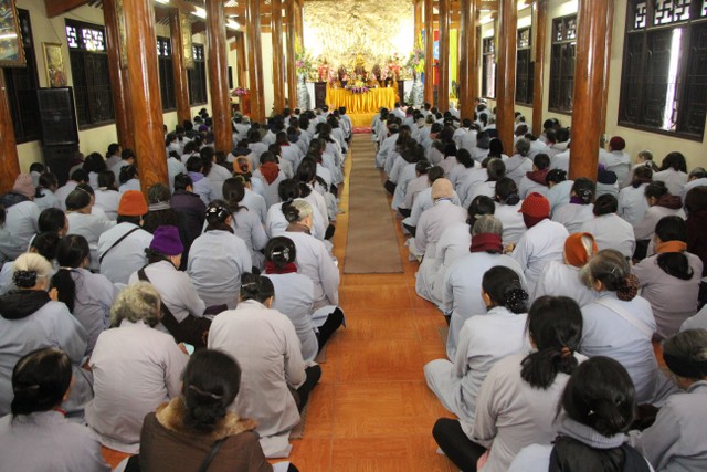 Thái Bình: Lễ cầu an đầu năm Mậu Tuất tại chùa Từ Xuyên