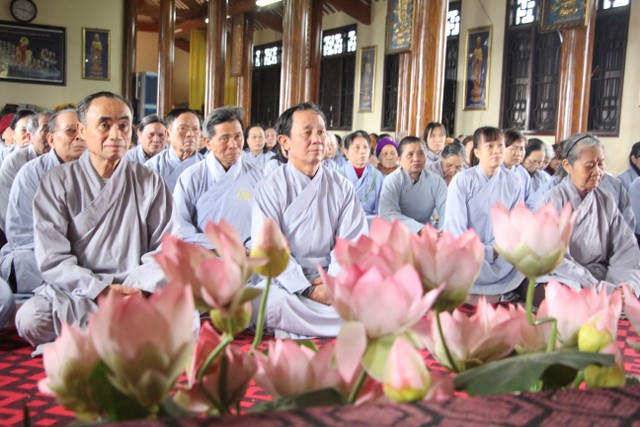 Thái Bình: Lễ cầu an đầu năm Mậu Tuất tại chùa Từ Xuyên