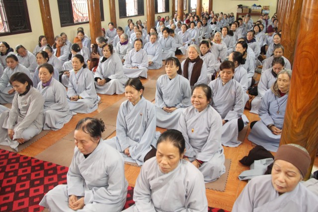 Thái Bình: Lễ cầu an đầu năm Mậu Tuất tại chùa Từ Xuyên