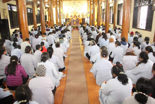 Thái Bình: Lễ cầu an đầu năm Mậu Tuất tại chùa Từ Xuyên
