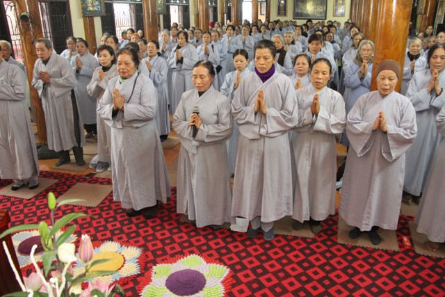Thái Bình: Lễ cầu an đầu năm Mậu Tuất tại chùa Từ Xuyên