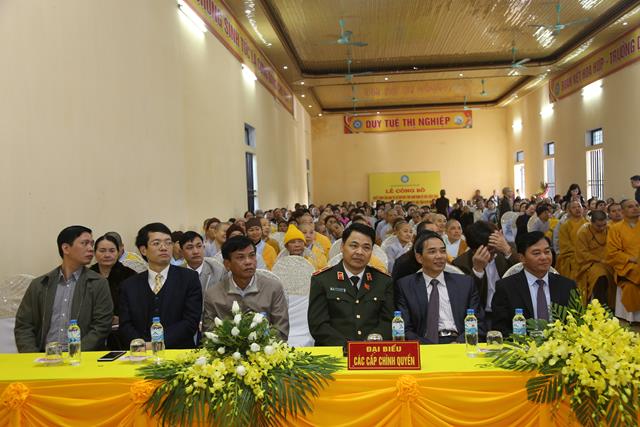 Nam Định: Đón nhận Huân chương LĐ hạng I của Chủ tịch nước- Giáo chỉ tấn phong của Đức Pháp chủ GHPGVN
