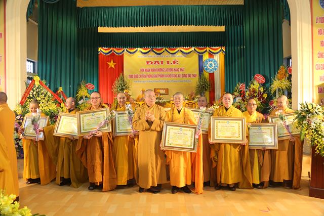 Nam Định: Đón nhận Huân chương LĐ hạng I của Chủ tịch nước- Giáo chỉ tấn phong của Đức Pháp chủ GHPGVN