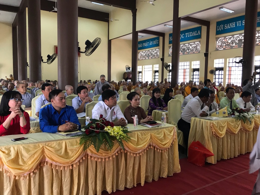 Bình Dương: Hòa thượng Chủ tịch chứng minh Hội nghị Tổng kết Phật sự