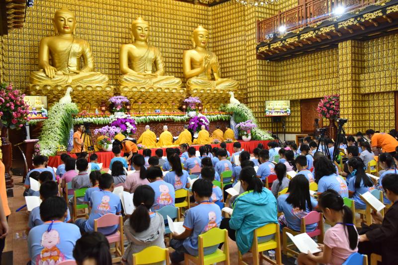 Khóa tu ‘’Búp sen từ bi’’ lần thứ 8 Chùa Giác Ngộ