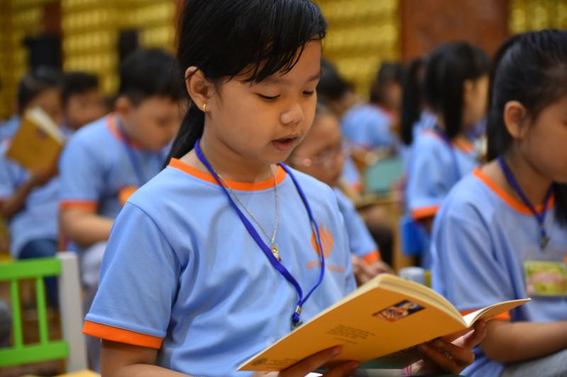 Khóa tu ‘’Búp sen từ bi’’ lần thứ 8 Chùa Giác Ngộ