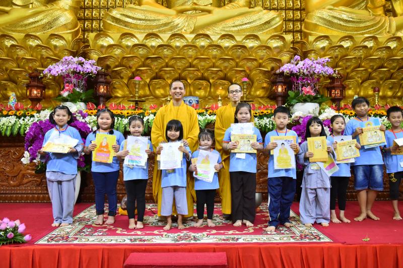 Khóa tu ‘’Búp sen từ bi’’ lần thứ 8 Chùa Giác Ngộ