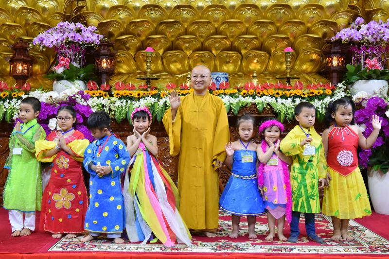 Khóa tu ‘’Búp sen từ bi’’ lần thứ 8 Chùa Giác Ngộ