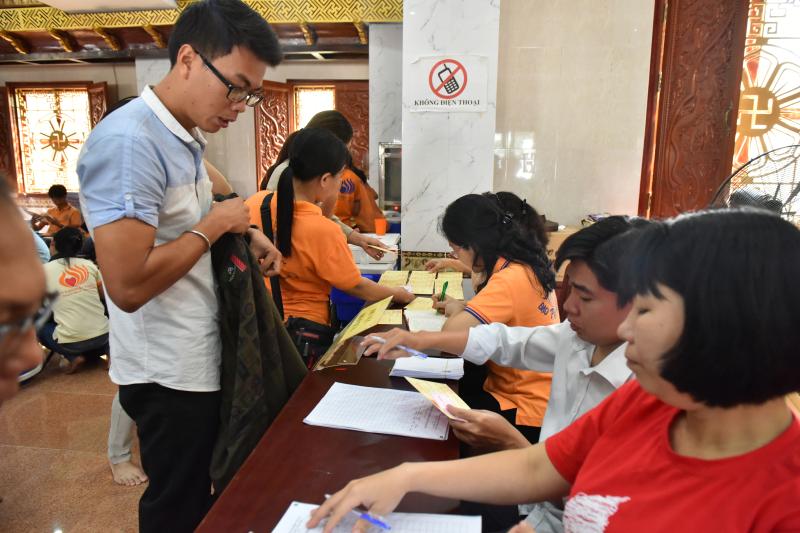 Chùa Giác Ngộ: 493 người hiến máu ( lần thứ 15)