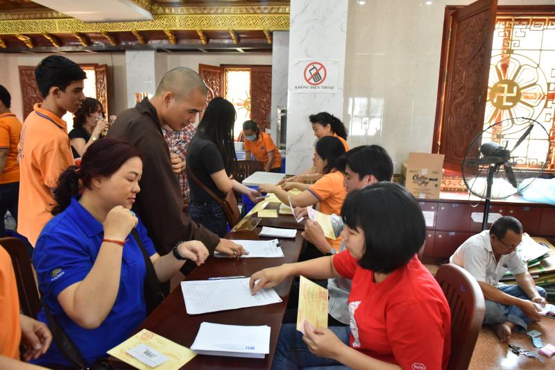 Chùa Giác Ngộ: 493 người hiến máu ( lần thứ 15)