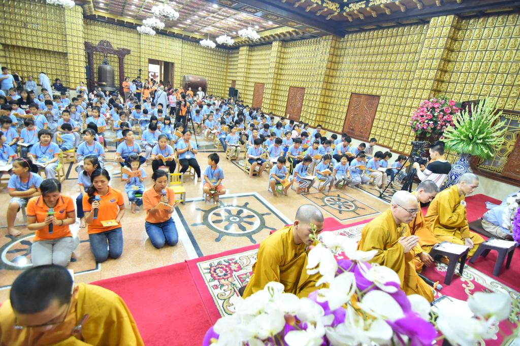 Khóa tu ‘’Búp sen từ bi’’ lần thứ 7 Chùa Giác Ngộ