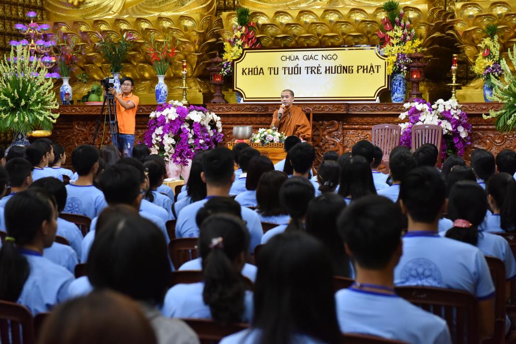 Chùa Giác Ngộ: Khóa tu Tuổi Trẻ Hướng Phật lần thứ 21