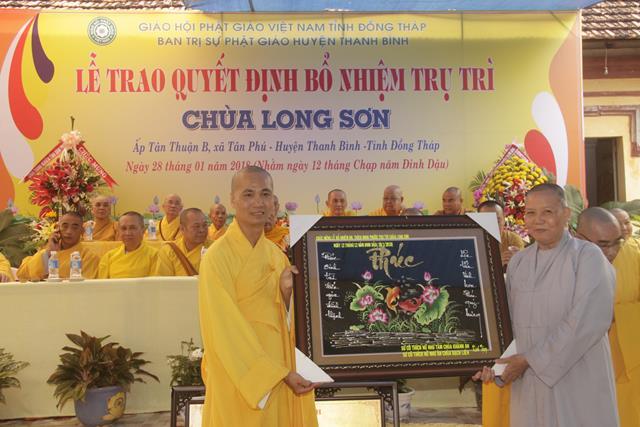 Đồng Tháp: Chùa Long Sơn chính thức có trụ trì