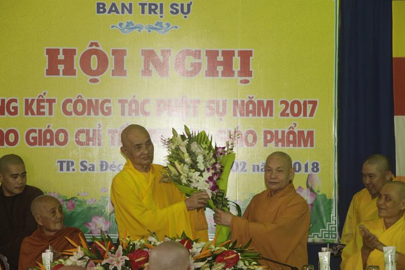 PG Đồng Tháp tổng kết Phật sự năm 2017