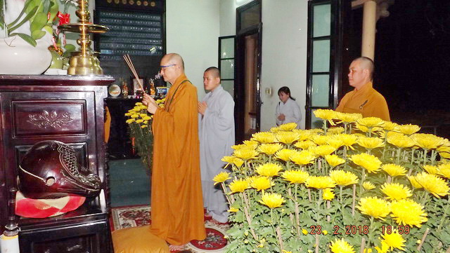 Chùa Đức Hòa khai đàn Dược Sư