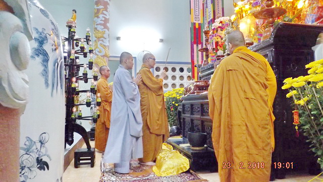 Chùa Đức Hòa khai đàn Dược Sư