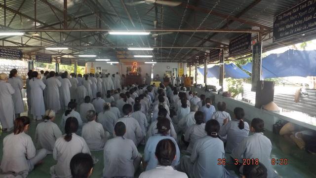 Khóa tu niệm Phật lần II tại chùa Linh Sơn Pháp Ấn