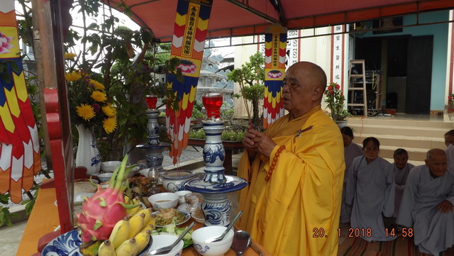 Khánh Hòa: Lễ húy nhật đệ nhất trụ trì Phụng Sơn tự.