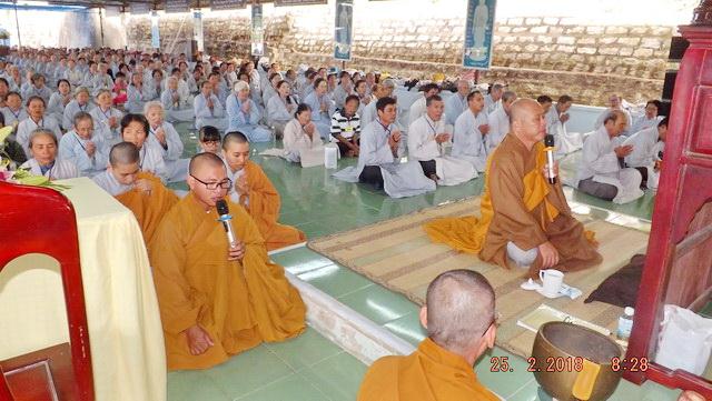 Chùa Linh Sơn Pháp Ấn: Hơn 900 hành giả tham dự khóa tu đầu năm