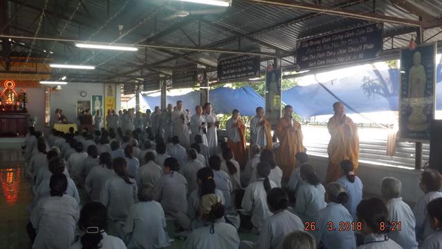 Khóa tu niệm Phật lần II tại chùa Linh Sơn Pháp Ấn