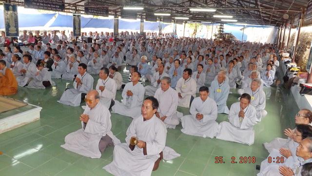 Chùa Linh Sơn Pháp Ấn: Hơn 900 hành giả tham dự khóa tu đầu năm