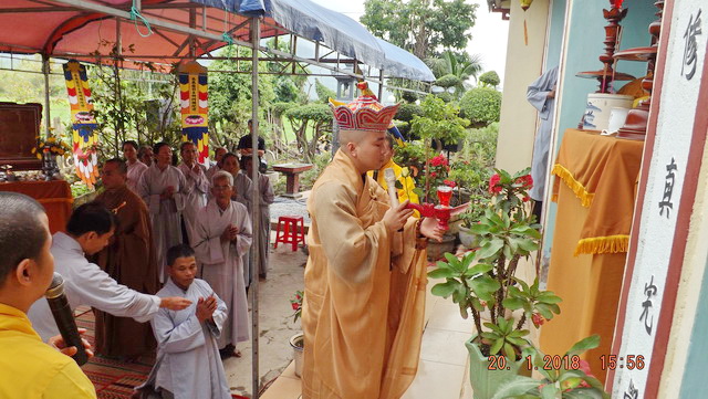 Khánh Hòa: Lễ húy nhật đệ nhất trụ trì Phụng Sơn tự.