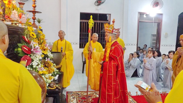 Đại lễ chung thất cố Hòa thượng Thích Ngộ Trí.