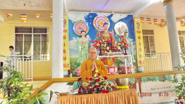 Chùa Lộc Thọ tổ chức khóa tu Bát quan trai kỳ thứ 12