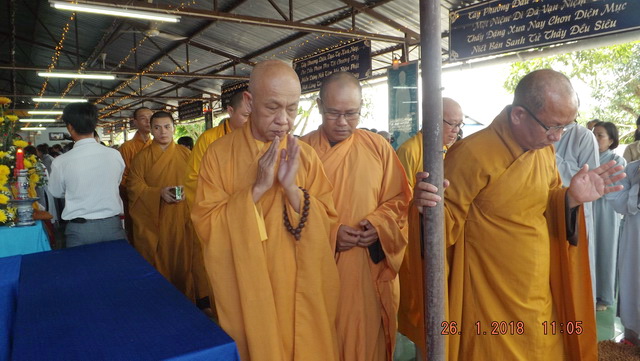 Đạo tràng niệm Phật chùa Linh Sơn Pháp Ấn tổng kết cuối năm