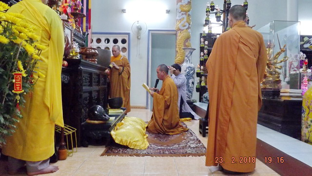 Chùa Đức Hòa khai đàn Dược Sư