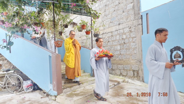 Đạo tràng niệm Phật chùa Linh Sơn Pháp Ấn tổng kết cuối năm