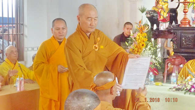 Đại lễ chung thất cố Hòa thượng Thích Ngộ Trí.