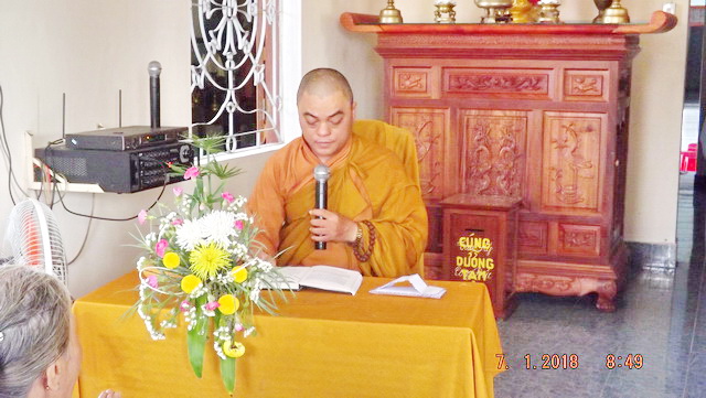 Chùa Long Thạnh: Khóa tu Bát quan trai cuối năm Đinh Dậu