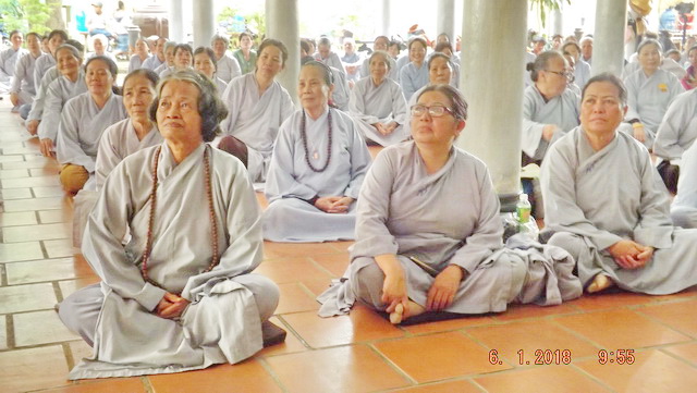 Chùa Lộc Thọ tổ chức khóa tu Bát quan trai kỳ thứ 12