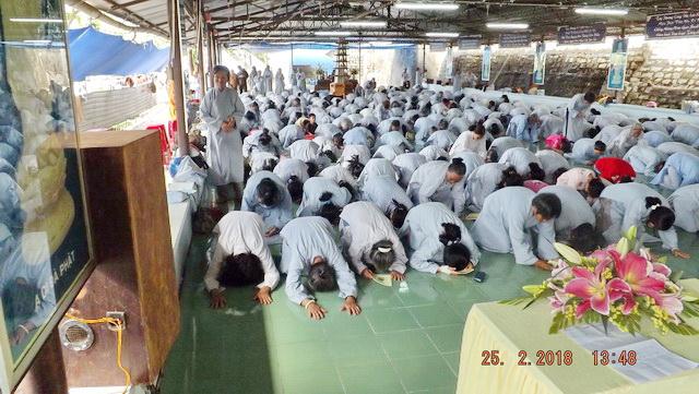 Chùa Linh Sơn Pháp Ấn: Hơn 900 hành giả tham dự khóa tu đầu năm