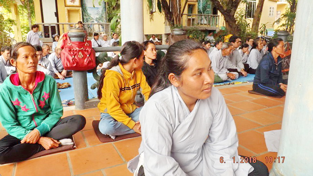 Chùa Lộc Thọ tổ chức khóa tu Bát quan trai kỳ thứ 12