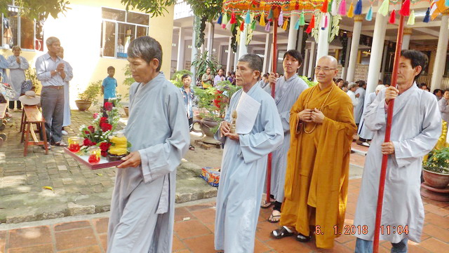 Chùa Lộc Thọ tổ chức khóa tu Bát quan trai kỳ thứ 12