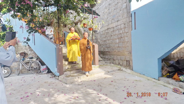 Đạo tràng niệm Phật chùa Linh Sơn Pháp Ấn tổng kết cuối năm