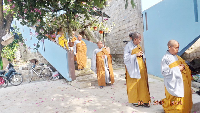 Đạo tràng niệm Phật chùa Linh Sơn Pháp Ấn tổng kết cuối năm