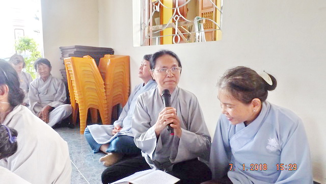 Chùa Long Thạnh: Khóa tu Bát quan trai cuối năm Đinh Dậu