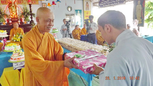 Đạo tràng niệm Phật chùa Linh Sơn Pháp Ấn tổng kết cuối năm