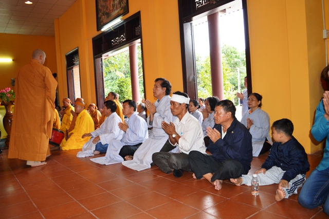Khánh Hòa: Lễ Tưởng niệm tuần bách nhật cố Trưởng lão HT. Thích Trí Tâm